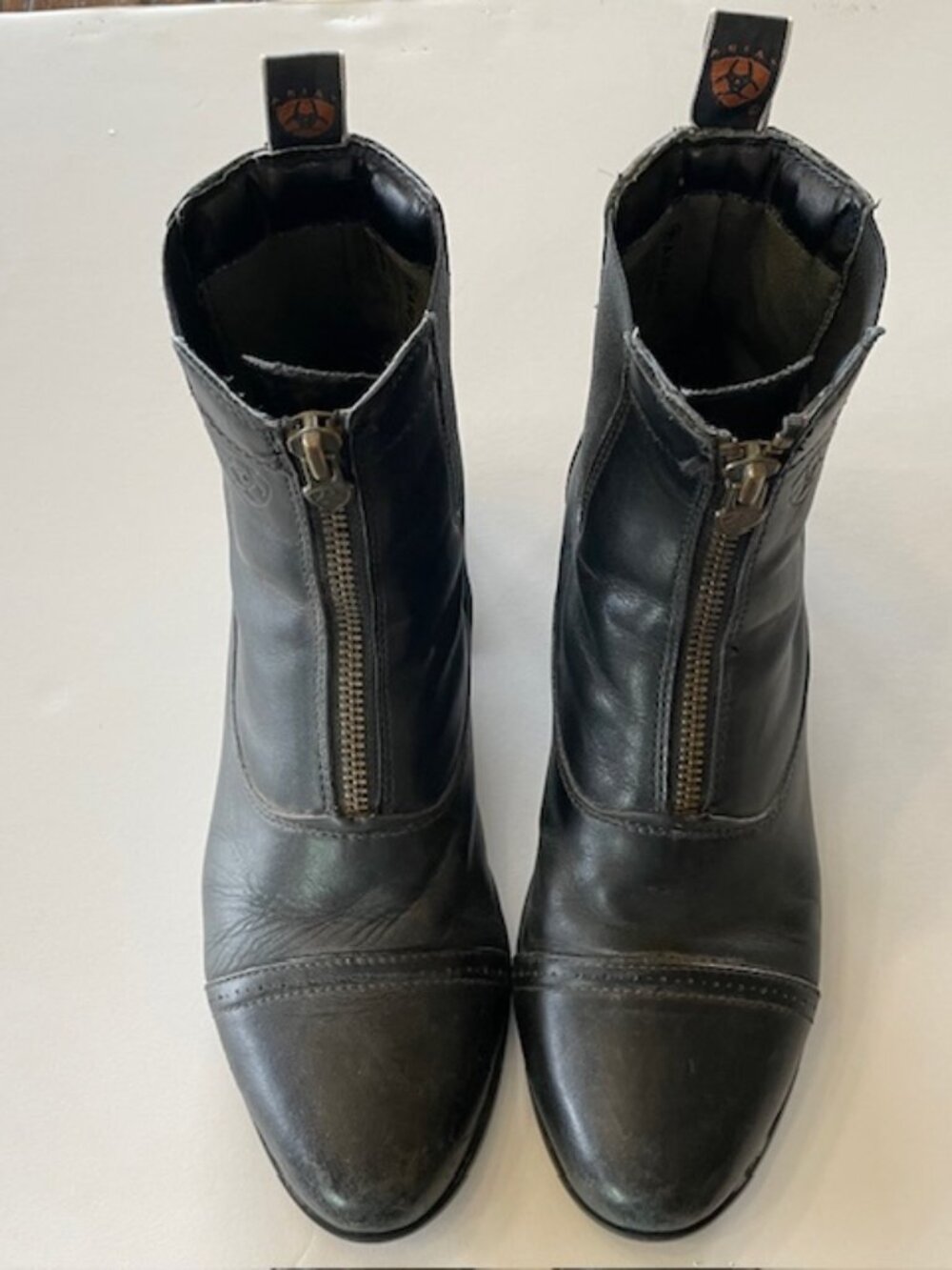 Ariat Women's Black Heritage Zip Paddock Boot